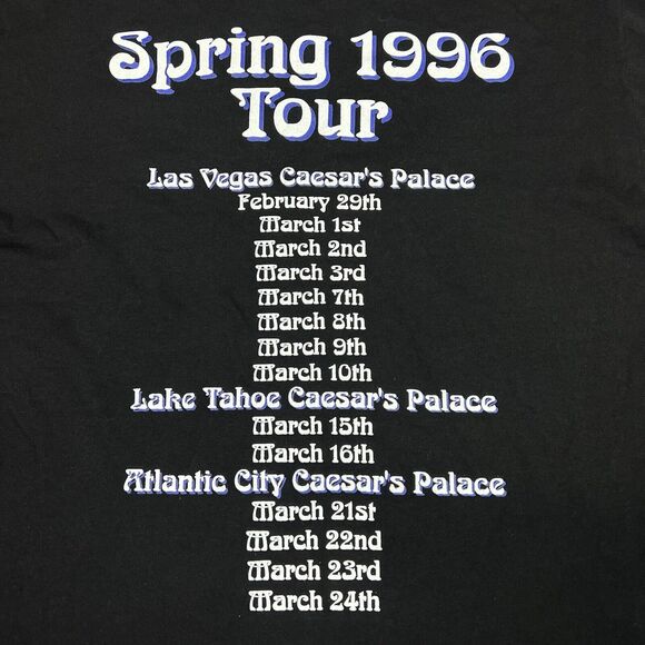 VTG Moody Blues Spring 1996 Tour Concert Tee Brockum Worldwide USA Made Sz Large - Picture 7 of 9